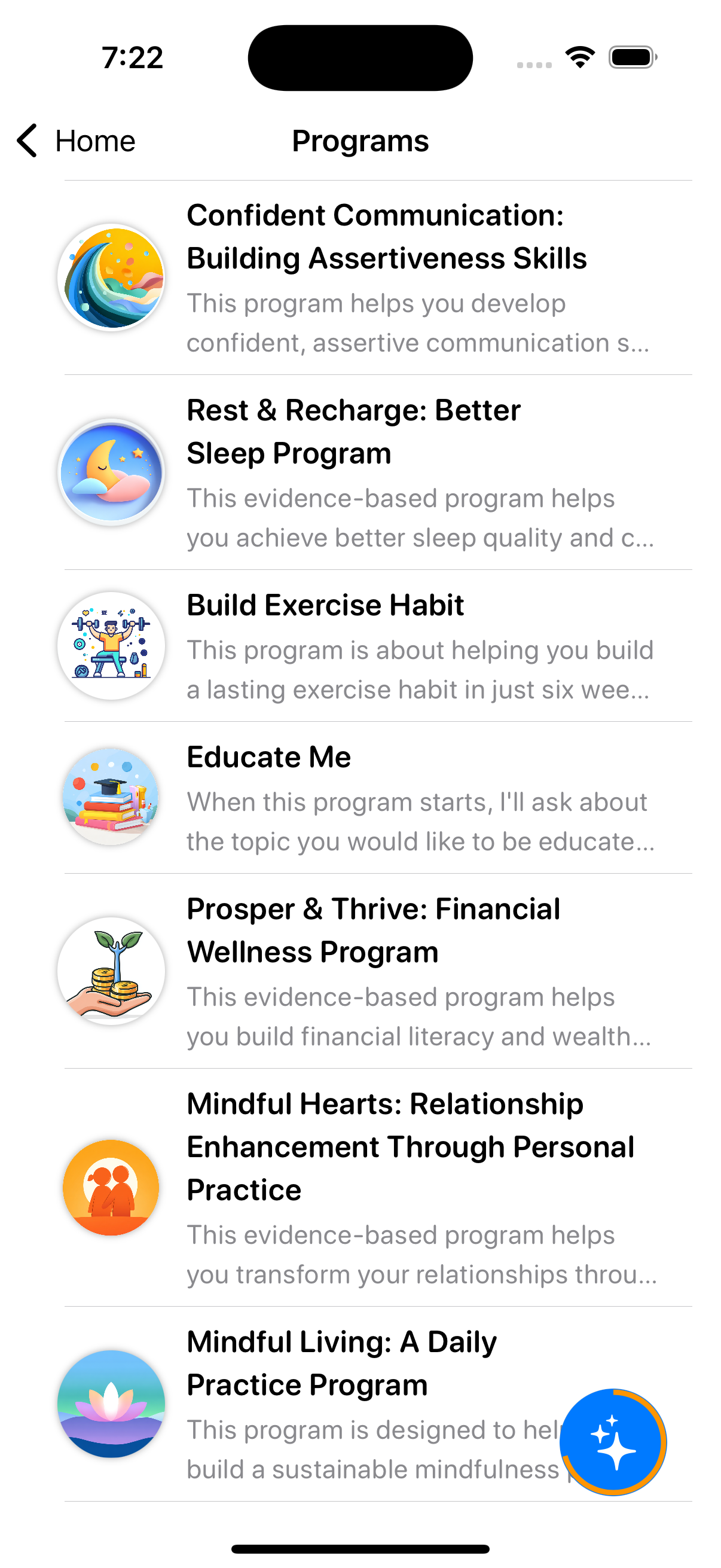 AI Programs showcase